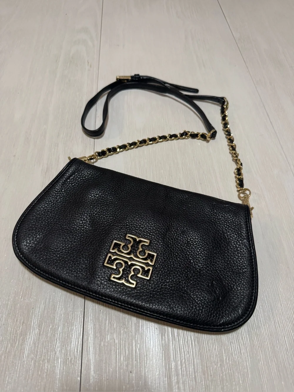 Tory Burch Britten Convertible Clutch - AUTHENTIC